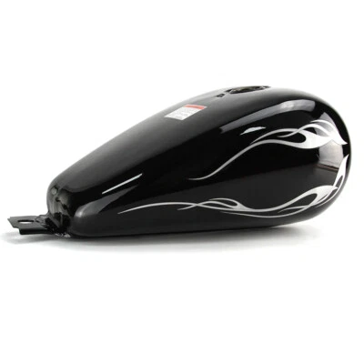 Black Motorcycle 3.4 Gallons Fuel Gas Tank For Honda Rebel 250 CMX 250C 1985-16 - Image 1 of 4