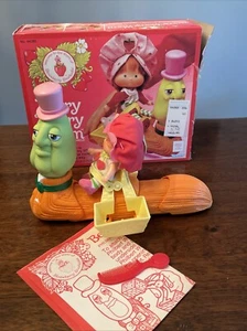 Vintage Berry Merry Worm mit Box Strawberry Shortcake Philbert Wormly III - Bild 1 von 6