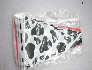 5 Piece Cow Print & Pink Banner Pennant Party Supply Birthday Banner Baby Shower - Picture 1 of 5