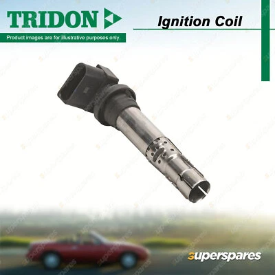 Tridon Ignition Coil for Volkswagen Beetle 5C2 5C1 Jetta 162 163 1K2 Polo 6R1 - image 1 of 2