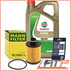 Mann-Filter Oil Filter+5L Castrol Edge Fst 0W-30 For Opel Vauxhall Meriva Mk 2 B