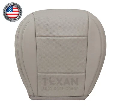 Se adapta a Subaru Outback 2015, parte inferior del conductor Legacy cubierta de asiento de vinilo perforada marfil Foto 1 de 4