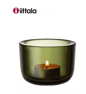 Iittala Valkea verde muschio votivo 60 mm/2,36 pollici tealight prodotto in Finlandia - Foto 1 di 11