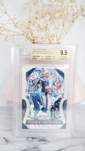 Panini Prizm Stephen Gostkowski 2019 SSP/20 White Sparkle Refractor BGS 9,5 Gem - Imagen 1 de 2