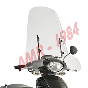 PARABREZZA COMPLETO APRILIA SCARABEO 50 cc DAL 2014 AL 2017 GIVI 6704A + A6704A - Imagen 1 de 1
