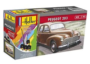 Heller - 1/43 Starter Kit Peugeot 203 NEW