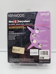 NEW KENWOOD KPA-H2EH Satellite Radio XM Home Dock Here 2 Everywhere Sirius Kit - Picture 1 of 10