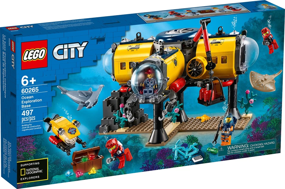 LEGO CITY: Ocean Exploration Base (60265) - Image 1 of 1