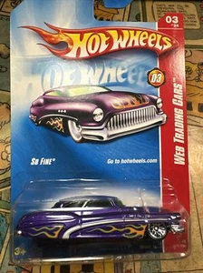 Hot Wheels Web Trading Cars 3/24 (2007) Purple So Fine - Picture 1 of 7