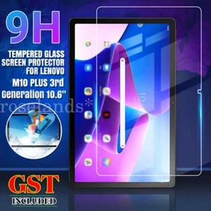 Tempered Glass Screen Protector 9H For Lenovo Tab M10 Plus 3rd Gen 10.6" - Picture 1 of 14