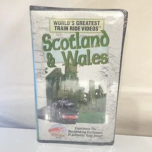Worlds Greatest Train Ride Videos Scotland & Wales VHS Movie 1995 New Sealed - Picture 1 of 4