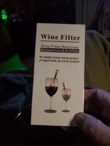 8 Pack Wine Filter Wands Histamines and Sulfites - Picture 1 of 2
