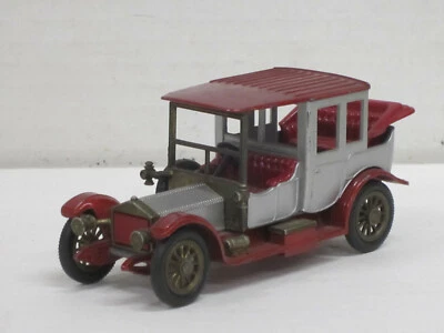 Rolls Royce Limousine in silber/rot, Matchbox Yesteryear Y-7, 1:43 ??, ohne OVP - Bild 1 von 4