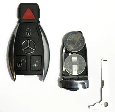 Mercedes Benz 1997-2014  (Double Battery) Fobik Key IYZ-3312 NEC & BGA - Image 1 of 4
