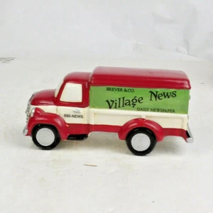 Holiday Village News Truck Christmas Village VTG Dept 56 - Bild 1 von 4