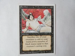 SACRIFICE REVISADO MTG Magic the Gathering casi nuevo/m - Imagen 1 de 2
