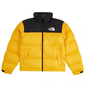 THE NORTH FACE Womens "1996 RETRO NUPTSE JACKET" Summit Gold - Picture 1 of 2