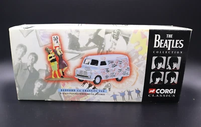 The Beatles Corgi Classics Bedford Graffiti Van w/figures 1997 NEW - Image 1 of 4
