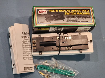 Atlas - Máquina de interruptor debajo de mesa de lujo escala HO/N - Artículo #66 - NUEVO Foto 1 de 4