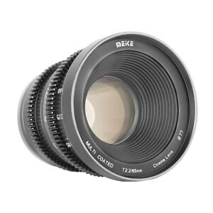 MEIKE 65mm T2.2 Large Aperture Manual Prime Cinema Lens for Canon Fuji M43 Sony