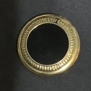 Vintage Lot 68 1” Black And Gold Tone Plastic Buttons See Pics M19 - Picture 1 of 6