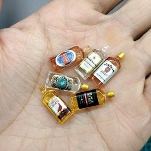 1/18 Diorama Beer Whiskey Cola Model Set Garage Workshop Beverage Prop Accessory - Picture 1 of 36