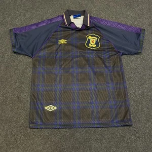 Camiseta DE COLECCIÓN Selección Nacional de Escocia Para Hombre Grande Umbro Tartán Fútbol Fútbol Años 90 - Imagen 1 de 7