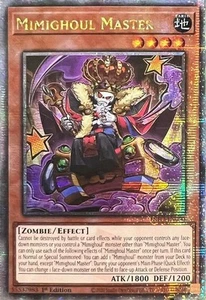 Yugioh! LP Mimighoul Master - INFO-EN090 - Quarter Century Secret Rare - 1st Edi - Picture 1 of 1
