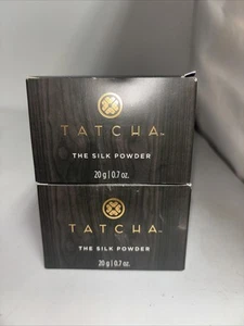 Lot Of 2- TATCHA The Silk Protective Setting Powder - 0.25oz - Picture 1 of 1