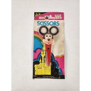 Alco Walt Disney World Kids Mickey Mouse Scissors #124 Walt Disney Productions - Picture 1 of 4