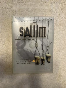 Saw III (DVD, 2007, Unrated Widescreen) - Foto 1 di 3