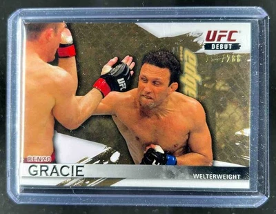 2010 Topps UFC Knockout Renzo Gracie Gold #153/288 - Image 1 of 2