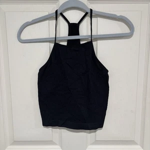 Yoga Dri-FIT Womens Large Cropped Tank Top - Picture 1 of 3