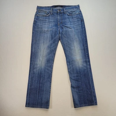 Pantalones de mezclilla elásticos de tiro medio recto clásico azul Joes Jeans para hombre 34x30 Foto 1 de 4