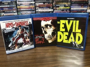 Evil Dead Evil Deal 2 Army of Darkness Blu Ray - Picture 1 of 3