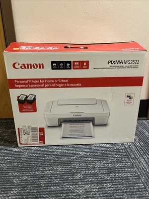 Canon Pixma MG2522 Wired All-in-One Printer Scanner Copier Open Box NO INK - Image 1 of 4