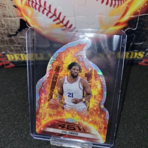 2024-25 Topps Chrome Joel Embiid 451 CASE HIT SSP Sixers 451-3 - Picture 1 of 2