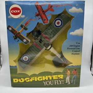 Cox WW1 Dogfighter .049 Engine Powered Line Control Airplane #8085 Vintage 1990 - Picture 1 of 24