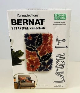 Kit de gancho de cierre Latch It Bernat Botanical Collection Meadow Mosaic 12X20 - Imagen 1 de 7