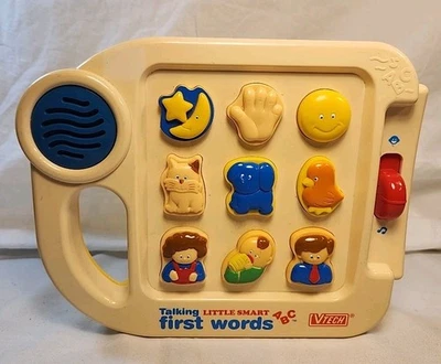 VTECH Little Smart Talking First Words~Electronic ABC-VTG Toy Tested Works! - Image 1 of 4