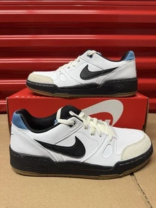 Nike Men’s Full Force Low Sneakers Shoes HJ7262 Size 11 White Black Phantom - Picture 1 of 11