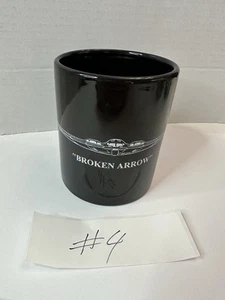 Taza promocional Broken Arrow 1996 - recuerdos raros de películas - Woo Slater TRAVOLTA - Imagen 1 de 6