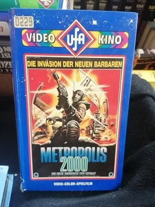 VHS RARITÄT: METROPOLIS 2000 (1983) MIT GEORGE EASTMAN HARTBOX - Bild 1 von 2