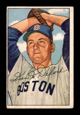 1952 Bowman #250 Ike Delock RC VG X3370722 - Image 1 of 3