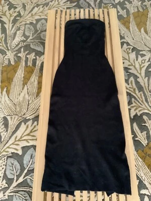 Vestido Free People FP Beach Tubo Medio/Maxi Espalda Abertura Body Con NegroXS Nuevo con Etiquetas PVP £78 Foto 1 de 4