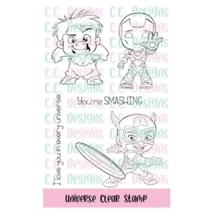 C.C. Diseños, sello transparente, Universo - Imagen 1 de 1