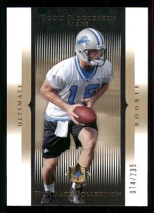 2005 Ultimate Collection #252 Todd Mortensen RC /235 - Picture 1 of 2