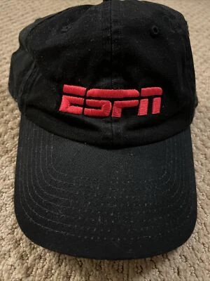 Sombreros negros de béisbol ajustables ESPN Foto 1 de 4