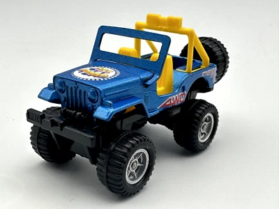 Tomica Tomy Big Foot Mitsubishi Jeep, Blue, 1:64, Excellent - Image 1 of 4