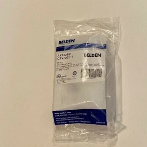 BELDEN AX102661 PIASTRA FRONTALE MODULARE, 3 PORTE BIANCO - Foto 1 di 2